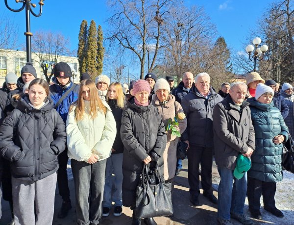 У Ковелі вшанували пам’ять Героїв Небесної Сотні