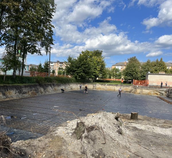 У Ковелі розпочали будівництво найбільшого в місті укриття для школярів