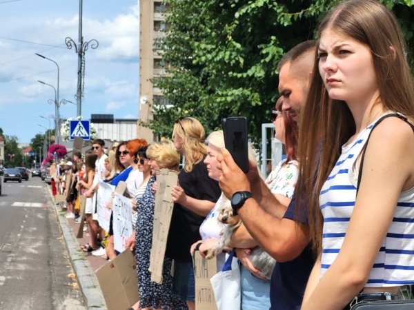 26 місяців у полоні: у Ковелі відбулася акція на підтримку захисників Маріуполя 26 місяців у полоні: у Ковелі відбулася акція на підтримку захисників Маріуполя
