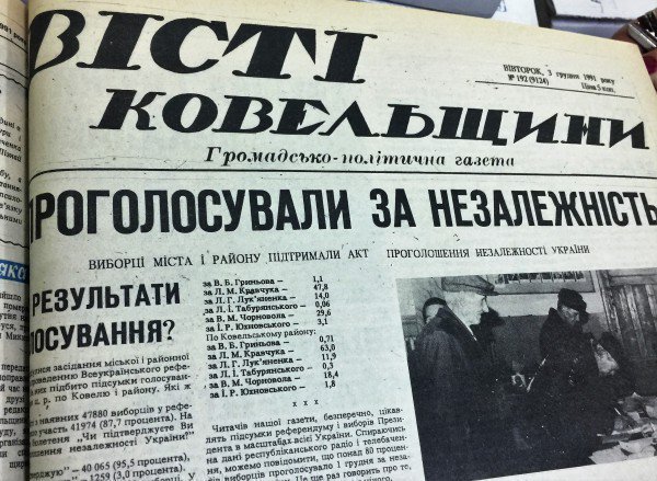 1991 рік у житті ковельчан 1991 рік у житті ковельчан