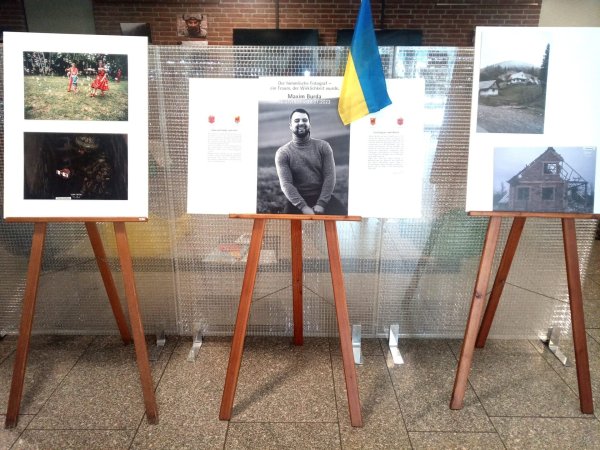 Один фотограф – два світи: виставку світлин Максима Бурди представлено у німецькому місті-партнері Вальсроде