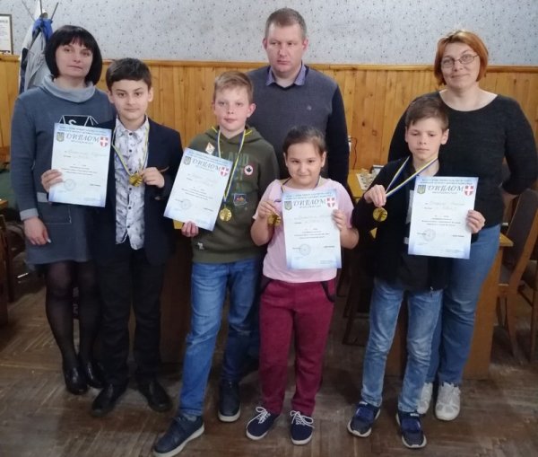 Юні шахісти з Ковеля - чемпіони та призери обласного турніру Юні шахісти з Ковеля - чемпіони та призери обласного турніру
