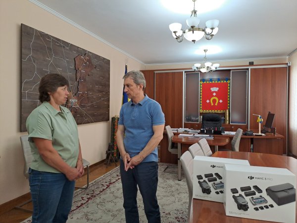 Ковельська громада передала на фронт нову партію квадрокоптерів