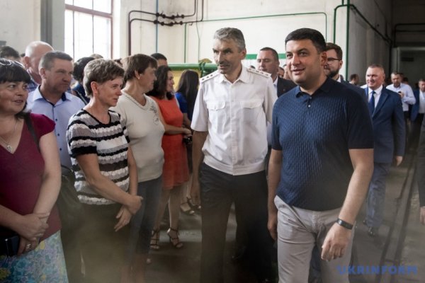 Володимир Гройсман підтримав новації на станції Ковель ФОТО Володимир Гройсман підтримав новації на станції Ковель ФОТО