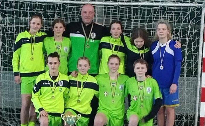 П’ять ковельчанок у складі команди “Ладомир” стали чемпіонками України з футзалу