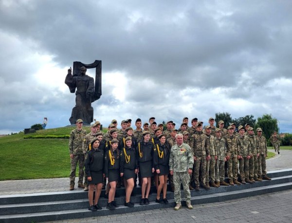 У Ковелі відзначили День Незалежності ходою та флешмобом