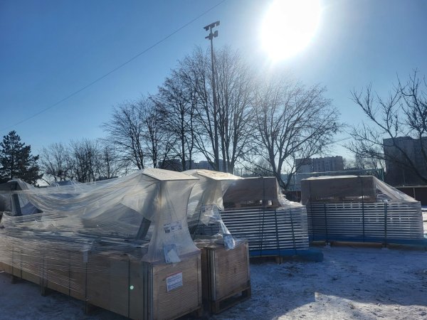 Два спортивних майданчики отримав Ковель від німецьких партнерів Два спортивних майданчики отримав Ковель від німецьких партнерів