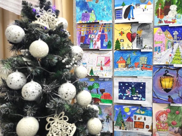 У Ковелі відкрили рекордну 31-шу виставку дитячого малюнка «Зимовий калейдоскоп. З вірою у Перемогу!»