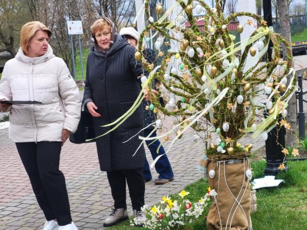 У Ковелі в парку Шевченка з’явилися 37 великодніх інсталяцій конкурсу «Писанко, дивуй» У Ковелі в парку Шевченка з’явилися 37 великодніх інсталяцій конкурсу «Писанко, дивуй»