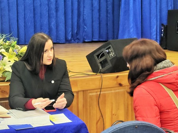 У Ковелі з робочим візитом перебувала Представник Уповноваженого Верховної Ради України з прав людини у Волинській області Юлія Спас