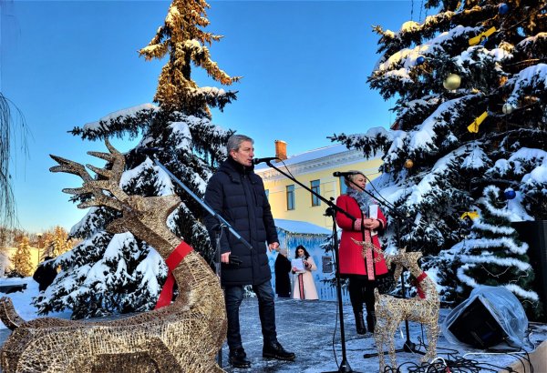 У національних кольорах: у Ковелі урочисто відкрили головну ялинку громади