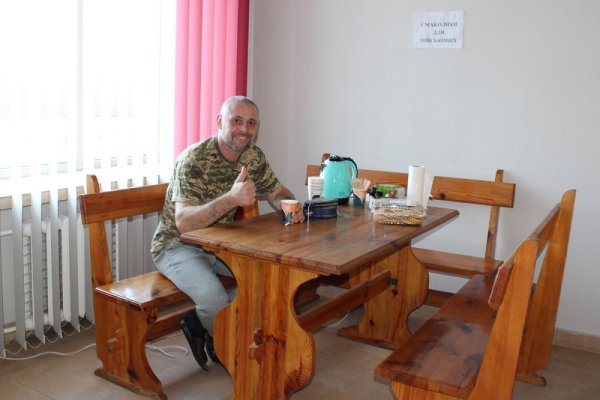 Куточки для відпочинку і спілкування військових облаштували у відділеннях лікарні Ковельського МТМО