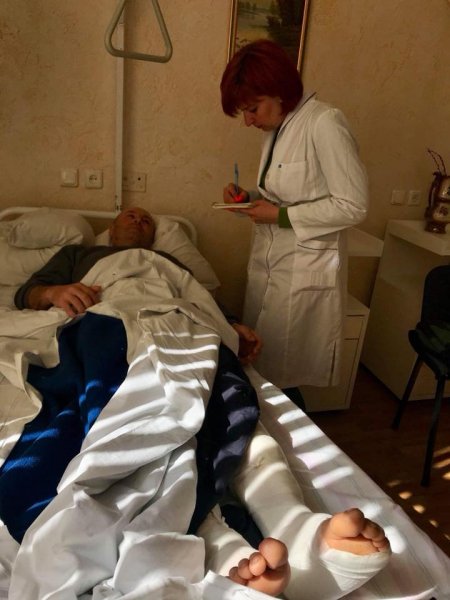 Відома у Ковелі волонтерка Наталія Попова нині опікується бійцем, який підірвався на розтяжці у зоні АТО Відома у Ковелі волонтерка Наталія Попова нині опікується бійцем, який підірвався на розтяжці у зоні АТО