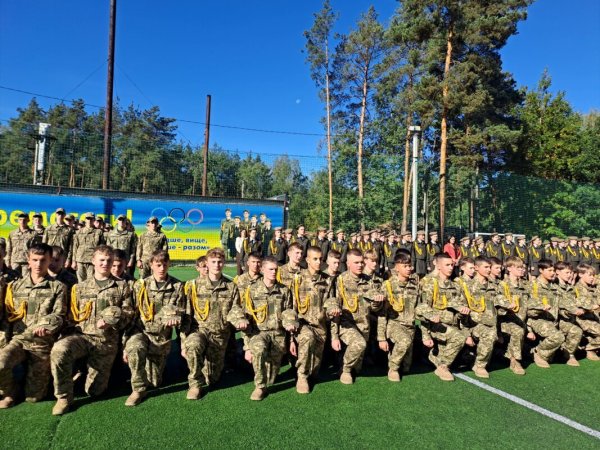 У Ковелі першокурсники військового ліцею склали присягу У Ковелі першокурсники військового ліцею склали присягу