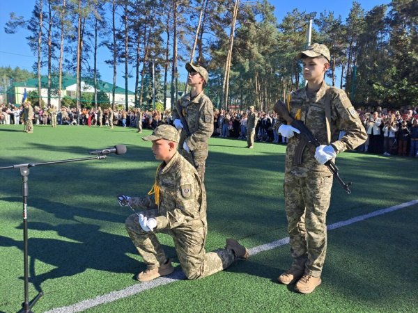 У Ковелі першокурсники військового ліцею склали присягу У Ковелі першокурсники військового ліцею склали присягу