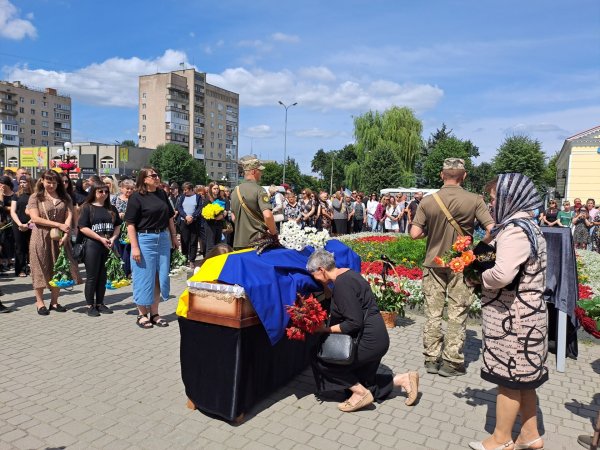 Ковель попрощався з Ігорем Фейдаком — воїном і захисником України