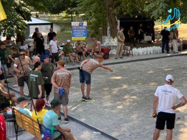 Ковельська команда «Сталевий легіон» — серед найкращих на ветеранському турнірі з петанку в Полтаві