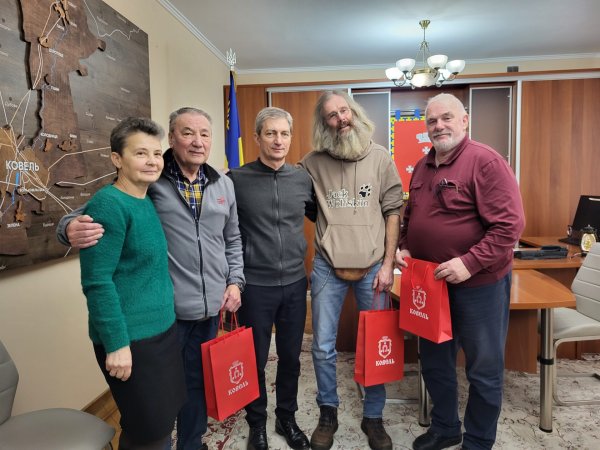 З квадрокоптерами та подарунками: у Ковель приїхав добрий друг нашого міста Міхаель Хааке З квадрокоптерами та подарунками: у Ковель приїхав добрий друг нашого міста Міхаель Хааке