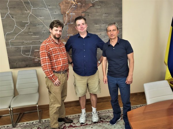 Міський голова Ігор Чайка поспілкувався з американським журналістом