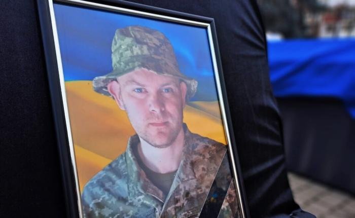 Ковель попрощався із загиблим захисником Ігорем Мацком