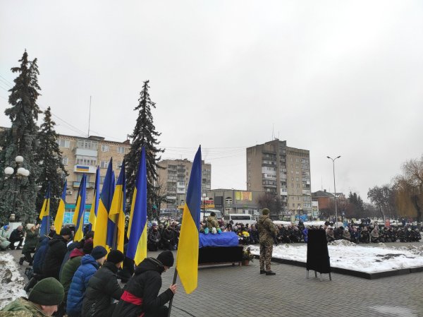 У Ковелі віддали шану захиснику України Сергію Гейку