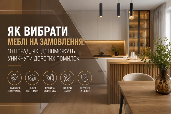Як вибрати меблі на замовлення: 10 порад, які допоможуть уникнути дорогих помилок Як вибрати меблі на замовлення: 10 порад, які допоможуть уникнути дорогих помилок