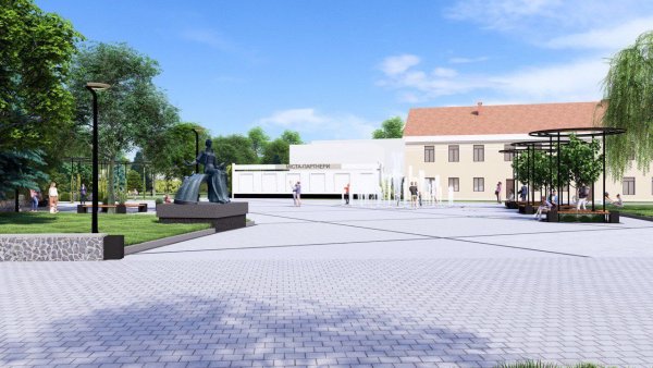 У Ковелі працюють над проєктом реконструкції центрального парку, який буде представлено на обговорення громадськості