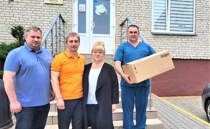 Нове медичне обладнання Ковелю передали німецькі партнери з міста Барзінгхаузен