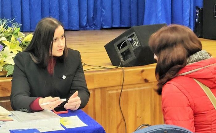 У Ковелі з робочим візитом перебувала Представник Уповноваженого Верховної Ради України з прав людини у Волинській області Юлія Спас