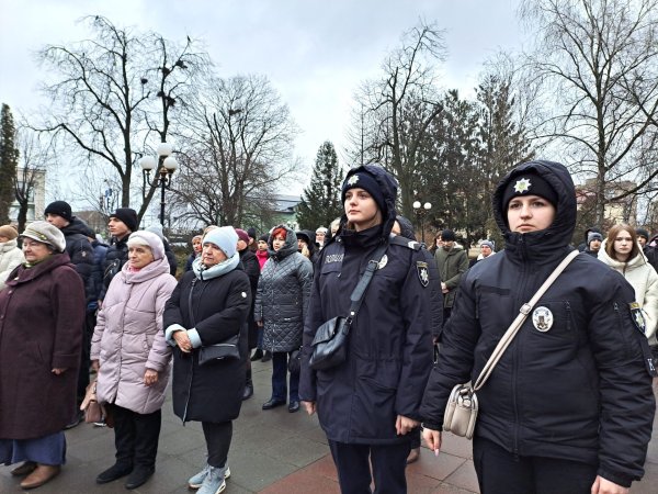 У Ковелі вшанували пам’ять Героїв Небесної Сотні У Ковелі вшанували пам’ять Героїв Небесної Сотні