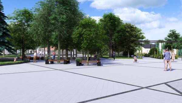 У Ковелі працюють над проєктом реконструкції центрального парку, який буде представлено на обговорення громадськості