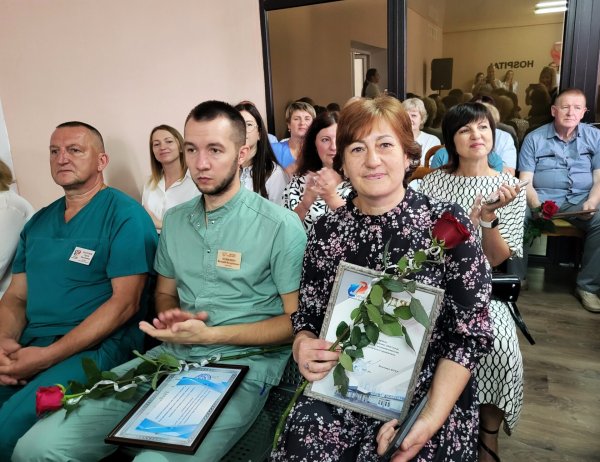 У Ковелі з нагоди професійного свята нагородили медиків У Ковелі з нагоди професійного свята нагородили медиків