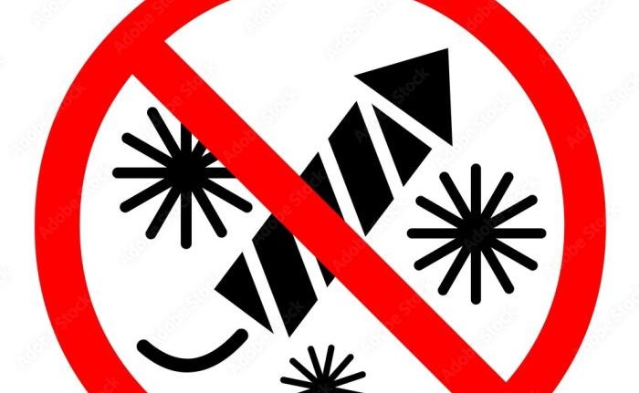 Нагадуємо про заборону феєрверків, салютів та петард