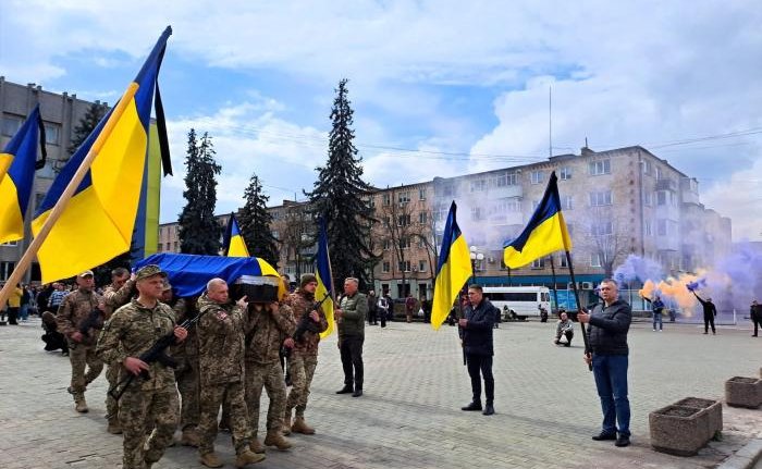 Ковель віддав останню шану Герою Максиму Сущуку