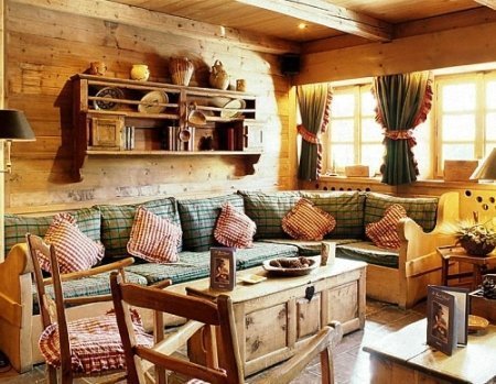 Стиль кантрі в інтер'єрі