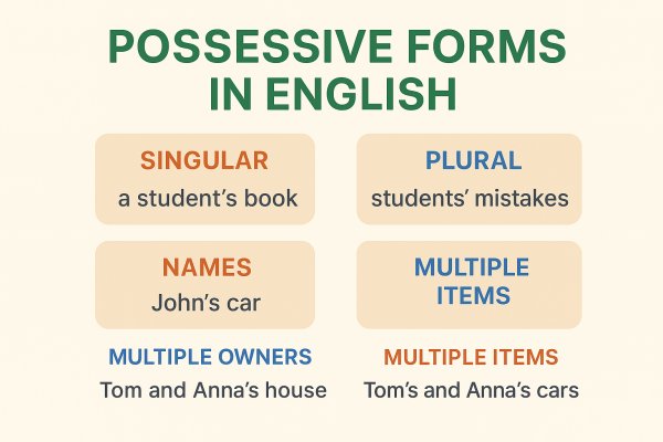 Присвійні форми в англійській мові