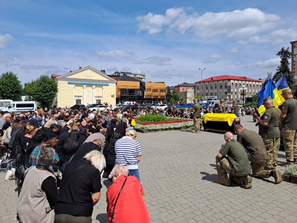 Ковель попрощався з Ігорем Фейдаком — воїном і захисником України