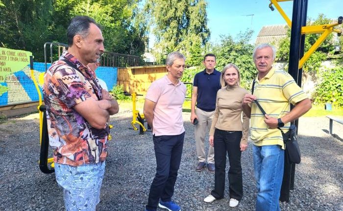 У Ковелі презентували новий тренажерний майданчик