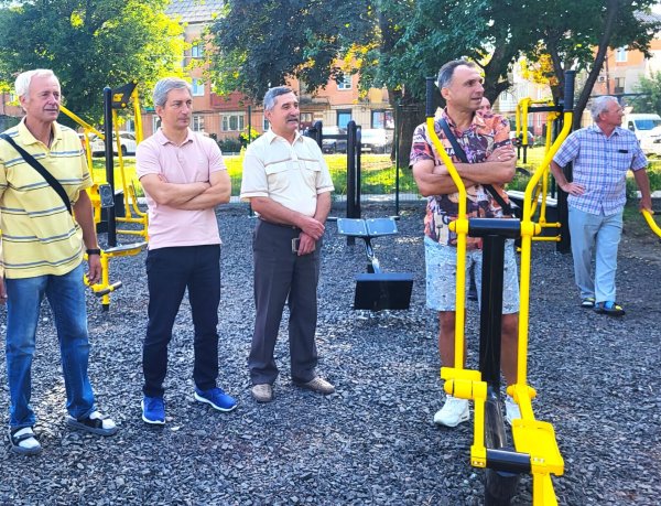 У Ковелі презентували новий тренажерний майданчик