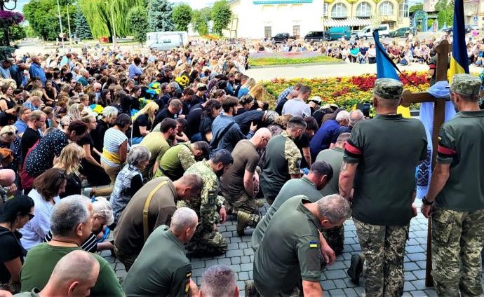 Ковельчани віддали останню шану Герою Юрію Корецькому