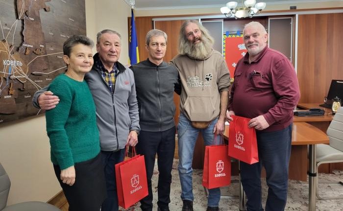 З квадрокоптерами та подарунками: у Ковель приїхав добрий друг нашого міста Міхаель Хааке