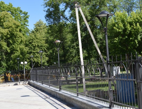 У Ковелі завершується будівництво літньої естради У Ковелі завершується будівництво літньої естради