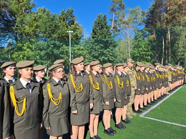 У Ковелі першокурсники військового ліцею склали присягу У Ковелі першокурсники військового ліцею склали присягу