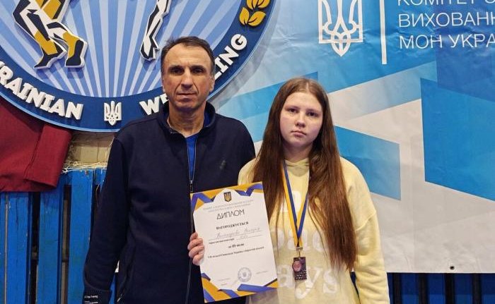 Ковельчанка Вікторія Винокурова привезла «бронзу» з Гімназіади України з вільної боротьби