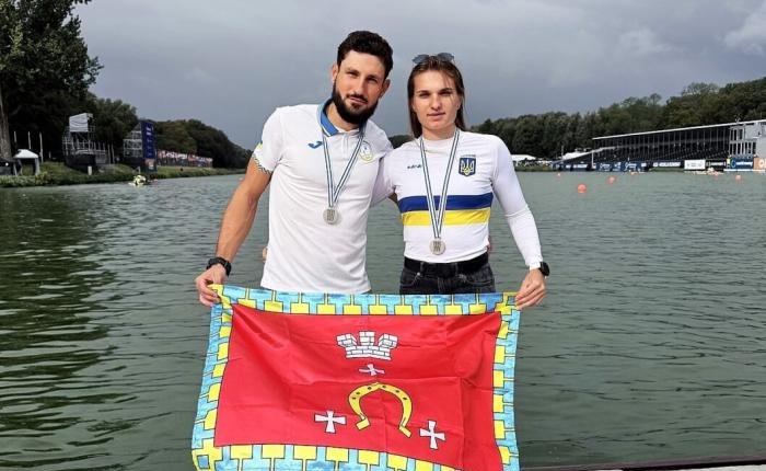 Станіслав Самолюк та Дарія Котик — віцечемпіони світу з академічного веслування