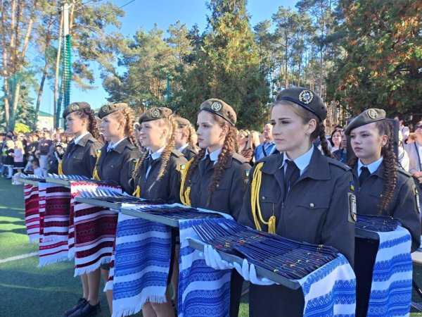 У Ковелі першокурсники військового ліцею склали присягу У Ковелі першокурсники військового ліцею склали присягу
