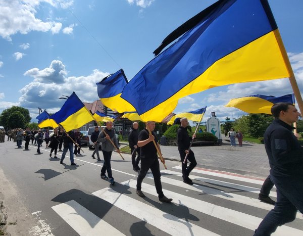 Ковельчани віддали останню шану Героєві Максимові Косюку