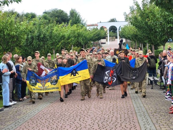 У Ковелі відзначили День Незалежності ходою та флешмобом