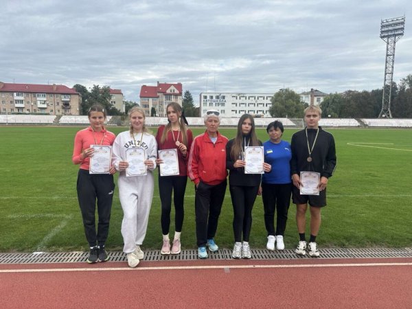 Ковельські легкоатлети здобули п’ять медалей на чемпіонаті Волині