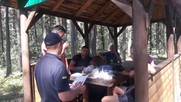 Ковельські рятувальники проводять профілактичні рейди рекреаційними зонами